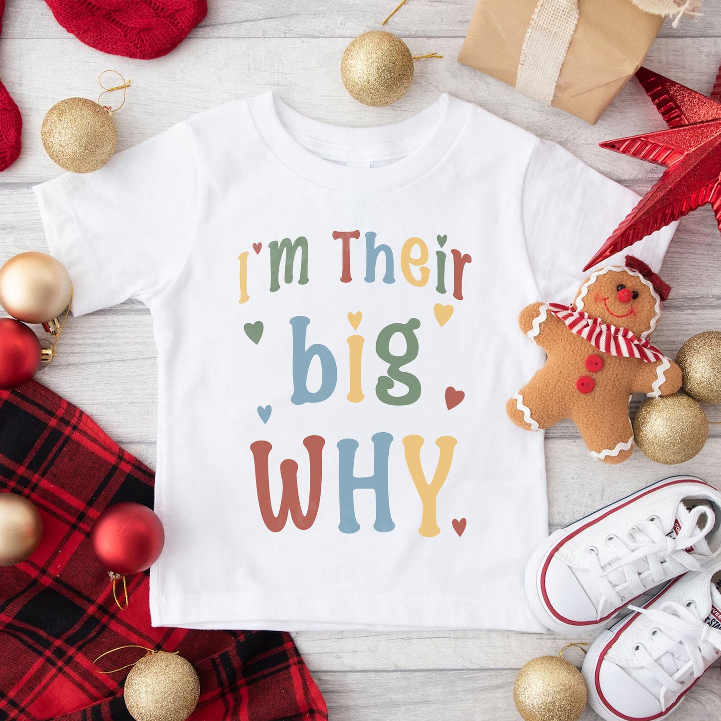 "I'm Their Big Why" Toddler Tee