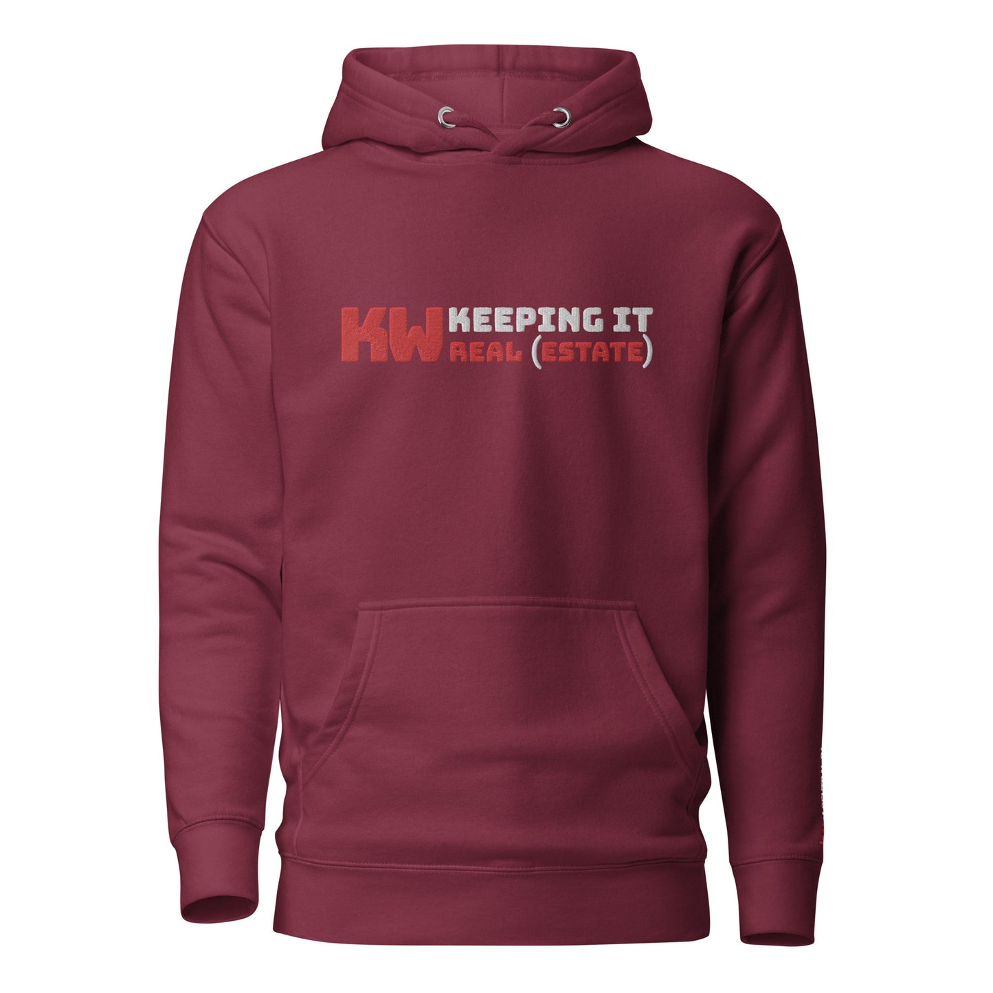 Keeping It Real Estate Hoodie (Embroidered)